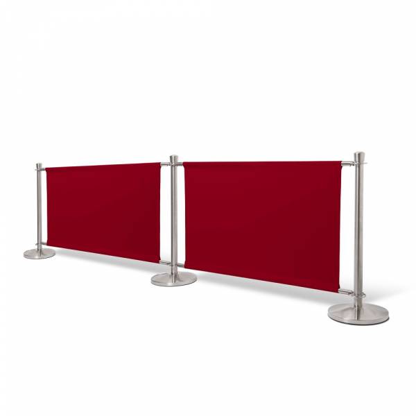 Cafe Barrier Standard Red SET 3 bases