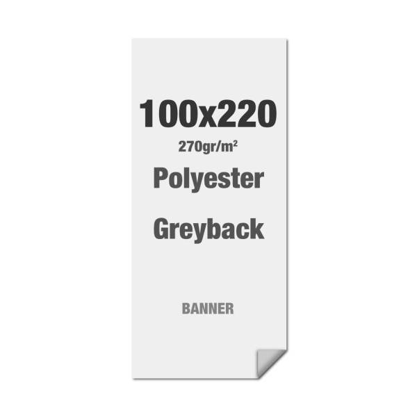 Polyester Greyback 270 g/m2 100 x 220 cm PVC Free