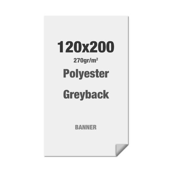 Polyester Greyback 270 g/m2 120 x 200 cm PVC Free