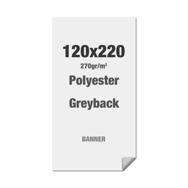 Polyester Greyback 270 g/m2 120 x 220 cm PVC Free