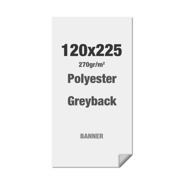 Polyester Greyback 270 g/m2 120 x 225 cm PVC Free