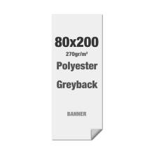 Banner Polyester Greyback L-Banner