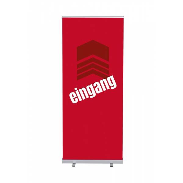 Roll-Banner Budget 85 Complete Set Entrance Red German