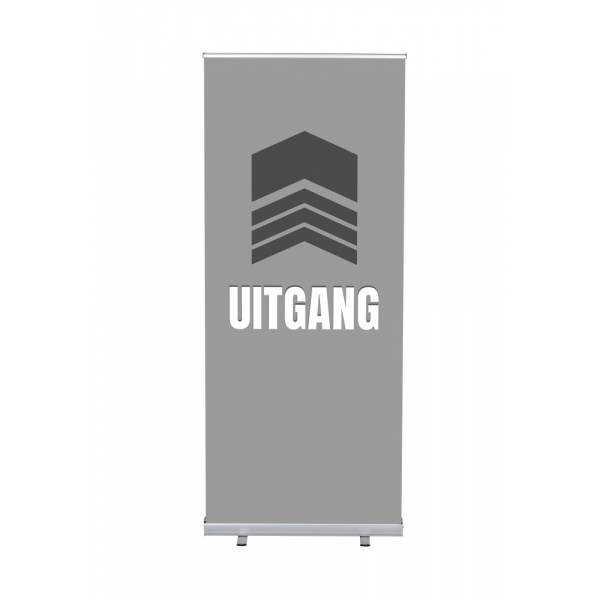 Roll-Banner Budget 85 Complete Set Exit Grey Dutch