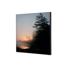 Textile Wall Decoration Forest Sunrise