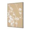 Textile Wall Decoration Japanese Blossom Beige - 7