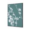 Textile Wall Decoration SET 40 x 40 Japanese Blossom Blue - 10