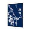 Textile Wall Decoration SET 40 x 40 Japanese Blossom Blue - 13