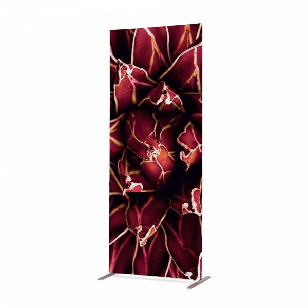 Textile Room Divider Deco 85-200 Cactus Red ECO print material