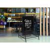 Chalk A-Board Swing 50 x 70 cm Black - 10